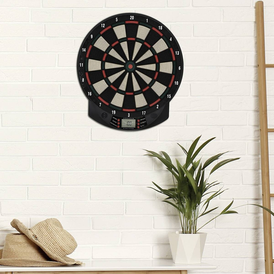 HOMCOM Elektronische Dartscheibe mehrfarbig aus Kunststoff - Bild 4