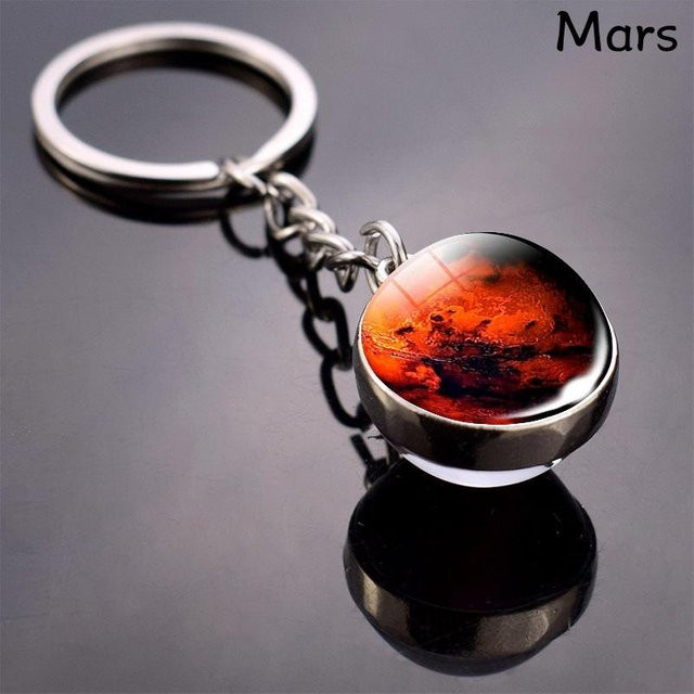 Kuake Duan Schlüsselanhänger Planet, Sonnensystem, Galaxie, Unisex, gray - Bild 1
