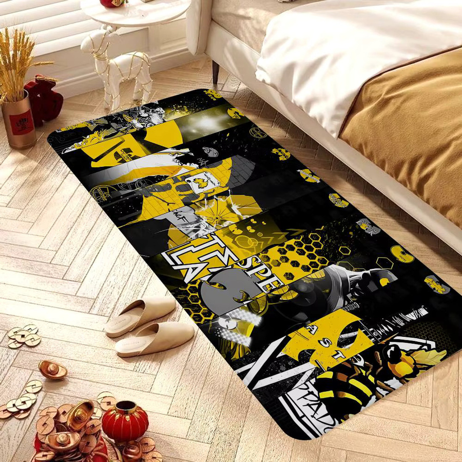 Singer W-WU-T--TANG Anime-Fußmatte multicolor mit Druck für Wohnzimmer und Balkon - Bild 4