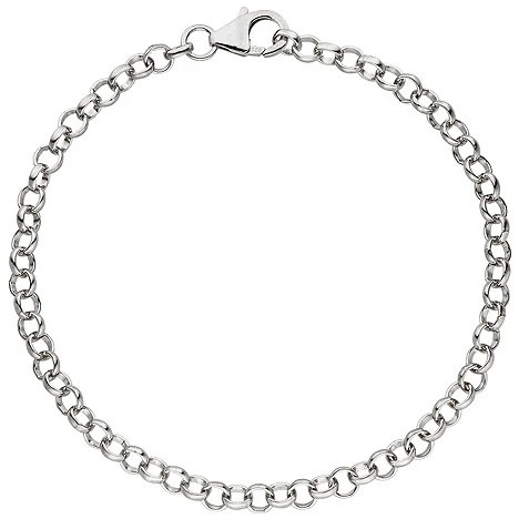 Colfem Erbsarmband für Charms, 925 Sterling Silber, 19 cm, Unisex - Bild 1