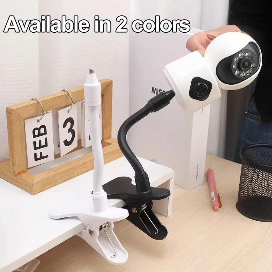 Xiaomi Indoor Kamera Montage Halterung für Schlauch und Vorhangstangen in Weiß - Bild 3