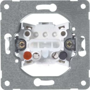 Peha Taster 10A 250V 1-polig bündig in Silber - Bild 1