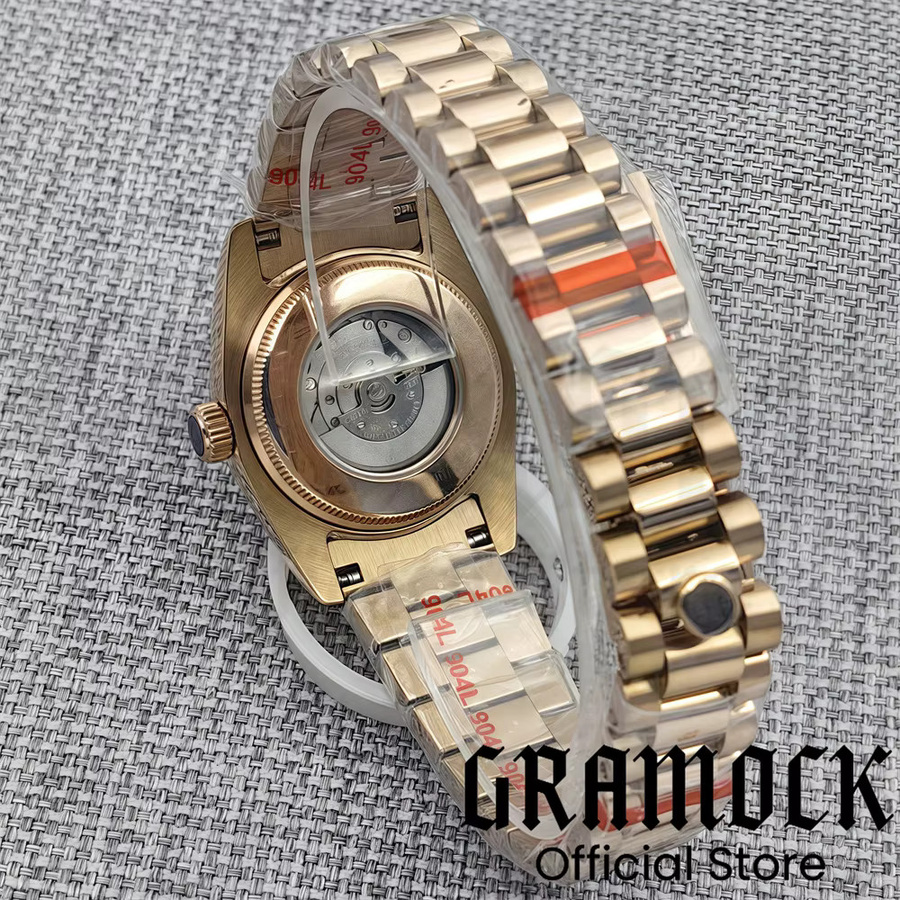 Gramock Armbanduhr Automatik, Roségold, 31 mm, Damen - Bild 2
