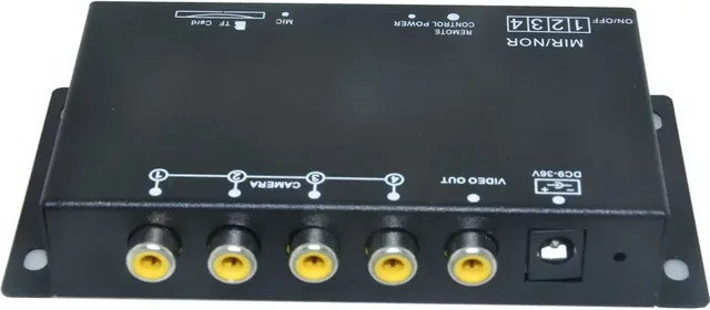 Auto Wayfeng WF Auto-DVR-Recorder mit 360 Grad Kamera-System und Einparkhilfe, Schwarz - Bild 1