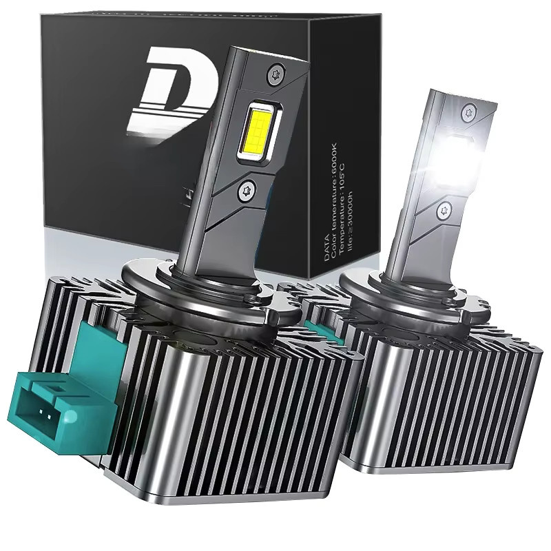D SERIES D1S D3S LED Auto Scheinwerfer Lampen Turbo Lichter 6000K 70W in Silber - Bild 1