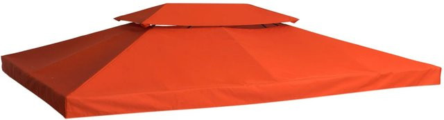 Outsunny Ersatzdach für Pavillon aus Polyester in Rostrot, B/T: 300 x 400 cm - Bild 3