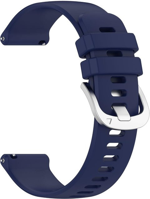 PINSENDA Uhrenarmband Silikon, 22 mm, navy blau, Unisex - Bild 1