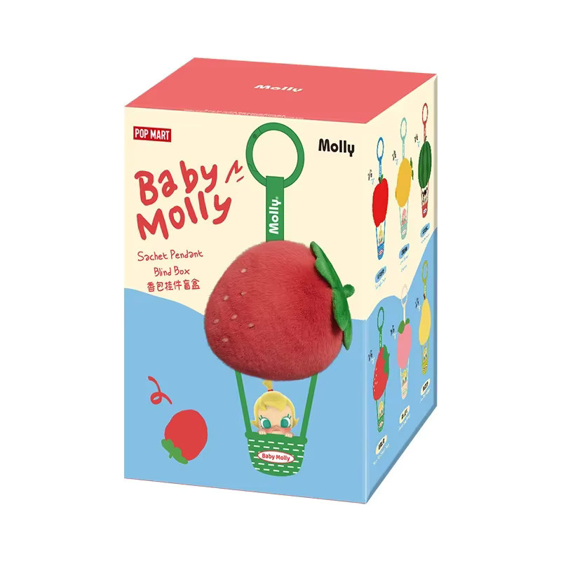 POPMART Molly Baby Obst, Anime Figur, Bunt / Mehrfarbig - Bild 3