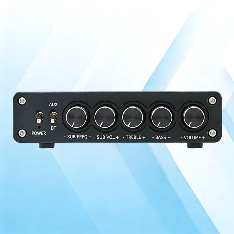 YJCO D210B HiFi Digital Audiophiler 2.1 Kanal Bluetooth 5.0 Verstärker in Schwarz - Bild 2
