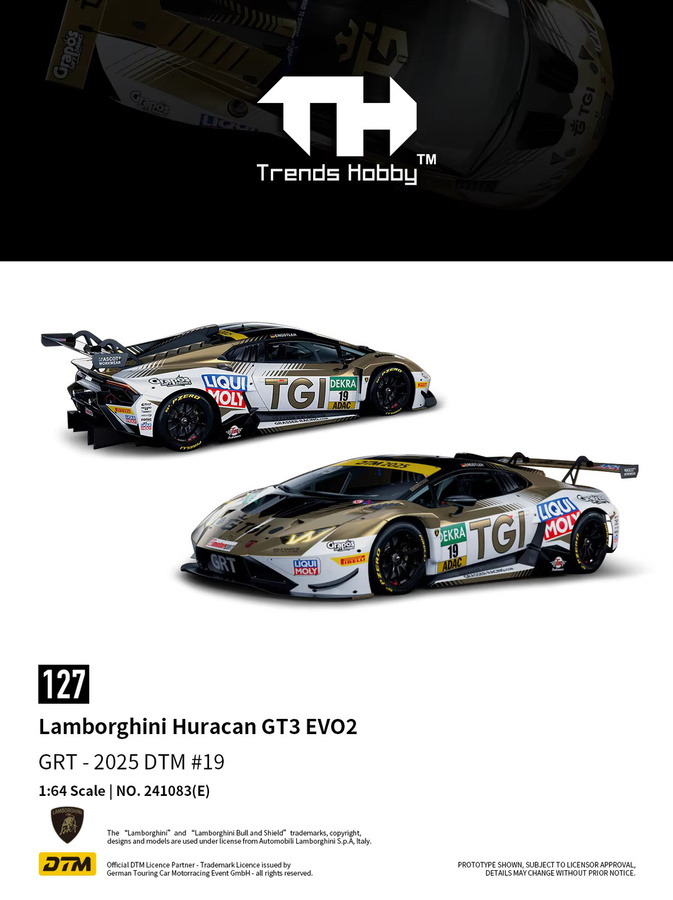 TH-Trends Hobby Lamborghini Huracan GT3 EVO2 - DTM Porsche 911 GT3 R - Le Mans 24 Stunden Rennen, Metallmodell, 1:64, Set / Bundle - Bild 2