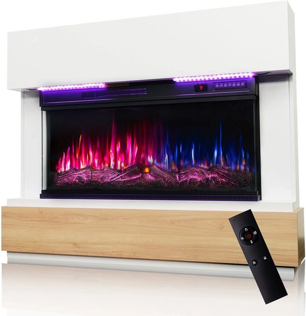 HOMAVO Elektrokamin mit Schrank 1000W/2000W 36 Zoll - Bild 1