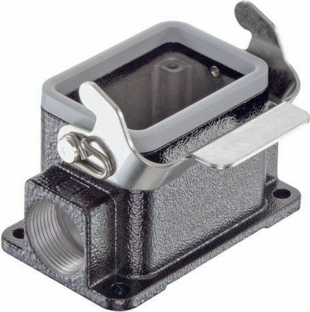 HARTING Sockelgehäuse aus Aluminium in Grau - Bild 1