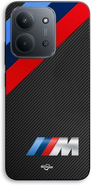 Maniacase Handyhülle für Xiaomi Redmi 15C 5G mit BMW M Power Logo in Schwarz - Bild 1