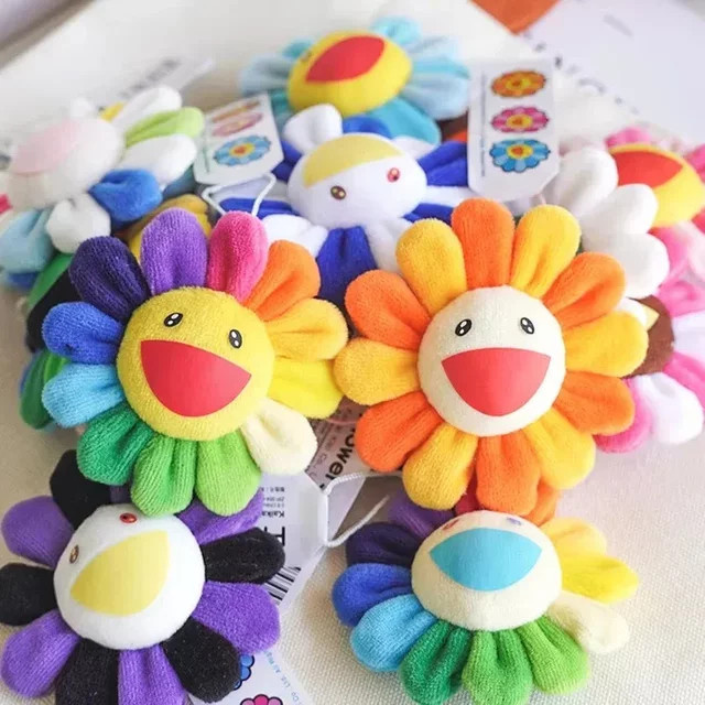 Bandai Sonnenblume Brosche, Bunte Blume, Unisex - Bild 1