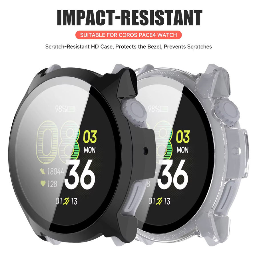 Coros Smartwatch-Rahmengehäuse, Hartschale, Displayschutzfolie, Unisex - Bild 4