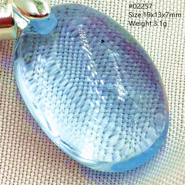MUKO GEMS Anhänger Halskette, Topas, Quarz, Kristall, Perle, Silber, Unisex - Bild 1