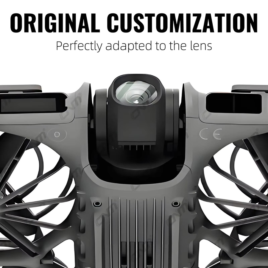 DJI Neo 2 Objektivschutz aus transparentem HD-Hartglas als kratzfeste Schutzfolie - Bild 3