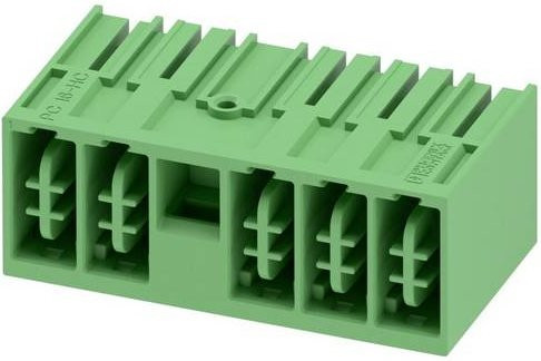 Phoenix Contact 1716867 Leiterplatten-Grundleiste, grün, 25 Stück - Bild 1