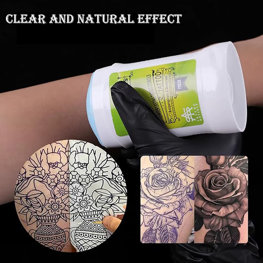 JUN.M Tattoo-Transfer-Creme-Gel, Unisex, Körper - Bild 5