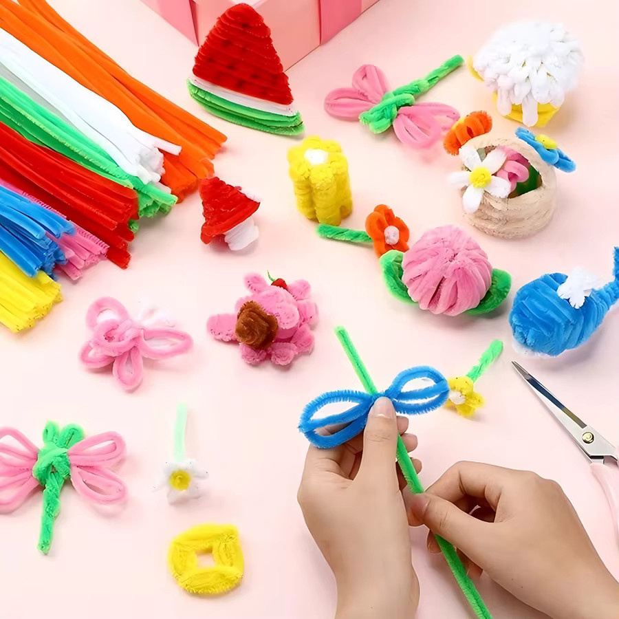 Mehrfarbige weiche Filzstäbchen für DIY-Projekte, Nähen und Scrapbooking, Länge: 30 cm - Bild 4