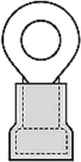 Molex 190580026 Ringkabelschuh in Grau - Bild 1
