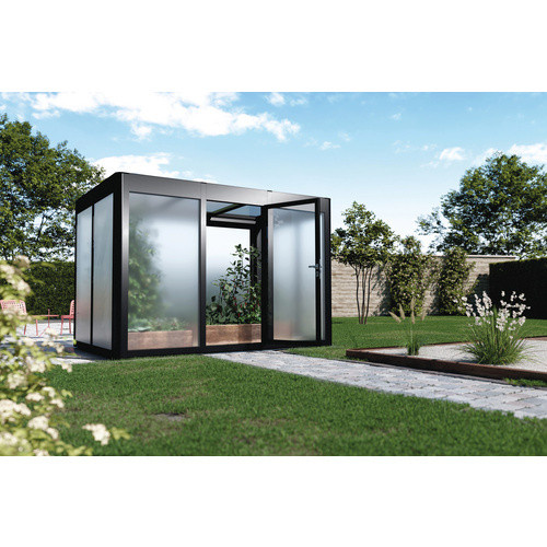 SunElements Gewächshaus SunGarden Deluxe 3.2, B/H/T: 338 x 229 x 233 cm, anthrazit-metallic grau - Bild 2