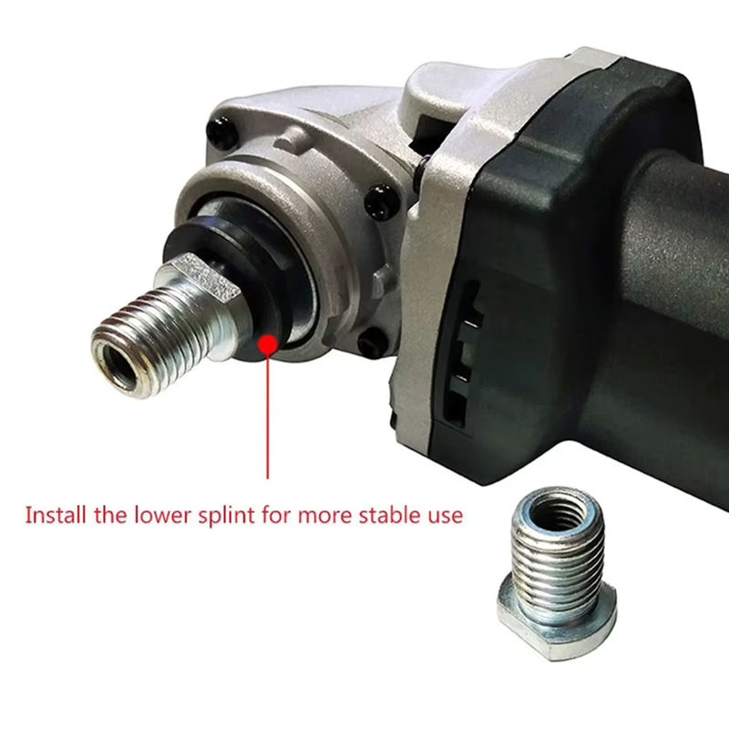 Vibratite Winkelschleifer Konverter Adapter M10 auf M14/M16 Gewinde in Silber - Bild 4