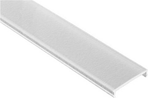 Barthelme LED Profil-Cover aus Aluminium in Weiß - Bild 1