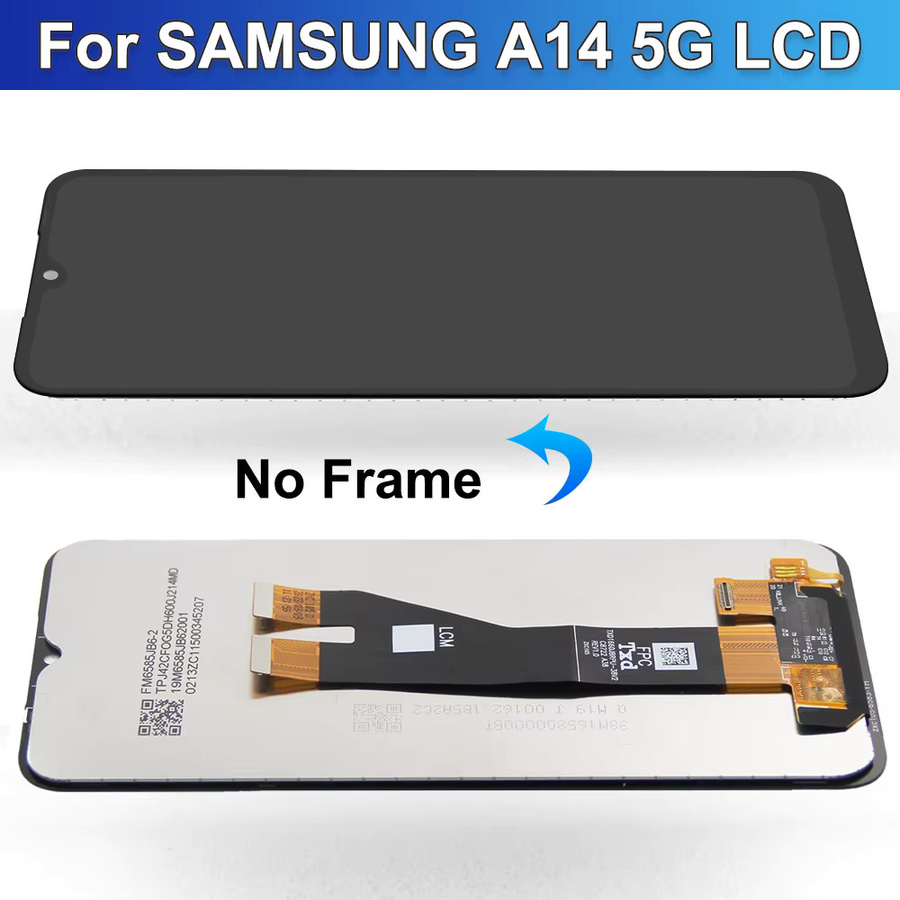 Samsung A14 5G LCD Display mit Touchscreen Digitizer in Schwarz, 6,6 Zoll Ersatzteil für A146B, A146P und A146U - Bild 4