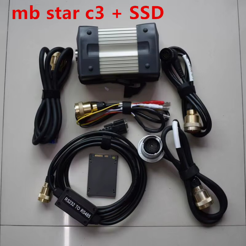 Multiplexer SD Connect C3 Star Diagnosegerät mit 120 GB Super SSD für die Fahrzeugdiagnose - Bild 2