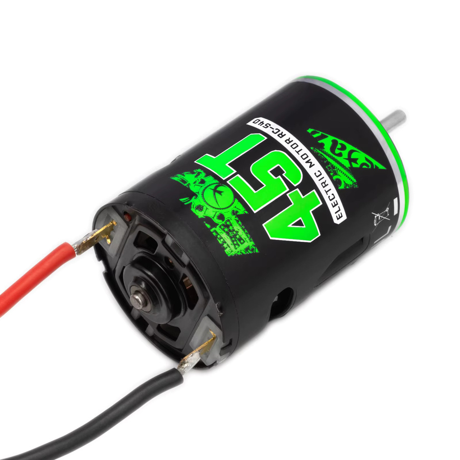 540 Motor Kühlkörper Kit, 1:10, Zubehör, Metall, Schwarz - Bild 2