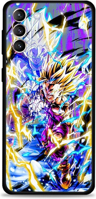 Dragon Ball Z Super DBZ Goku Silikonhülle für Samsung Galaxy S20 S21 FE S22 Ultra S10 S9 S8 Plus S10e Note 20 Ultra Multicolor - Bild 1
