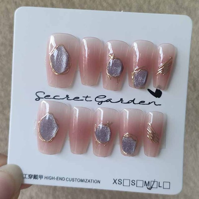 Nagelkunst Set für Damen, 10-teilig, Glänzend - Bild 1