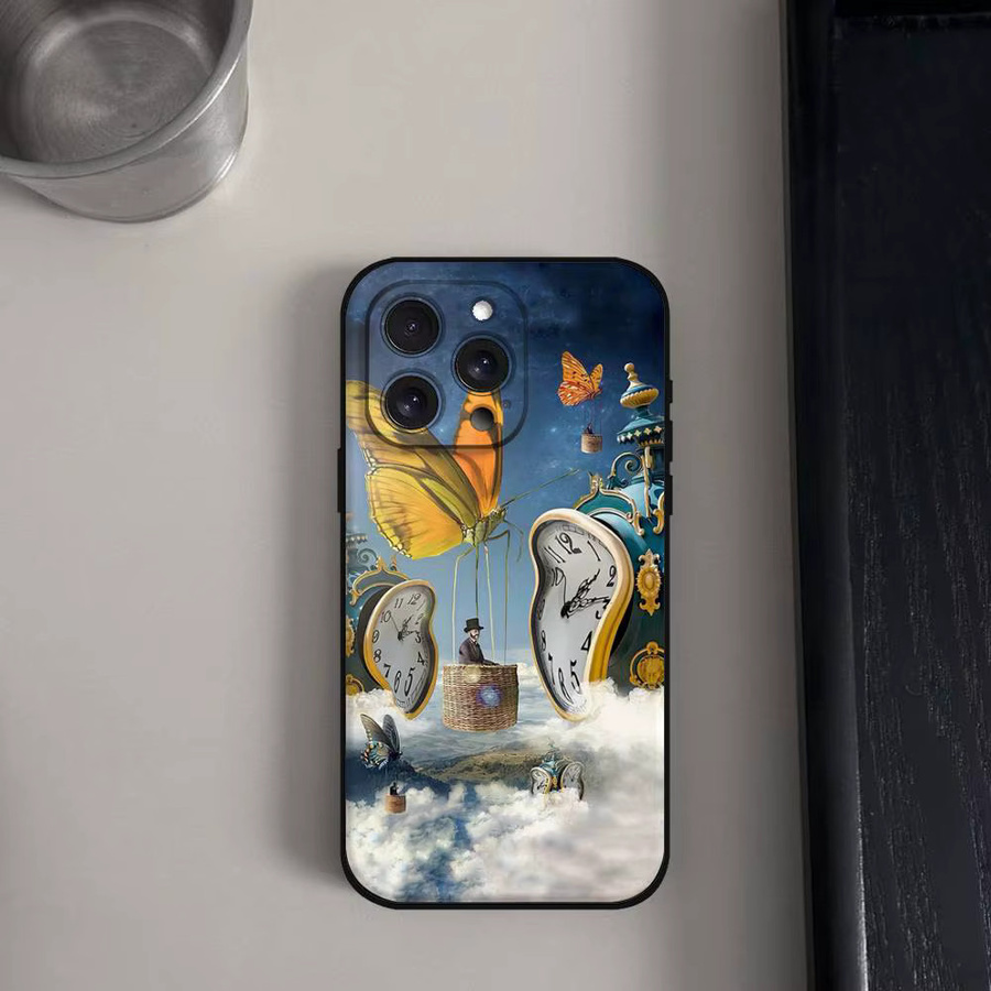 Mesuca Handyhülle mit Salvador Dali Gemälde für iPhone Modelle in Multicolour - Bild 5