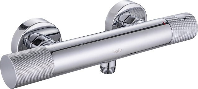 baliv Thermostat-Duscharmatur DU-2060 mit Cool-Feel-Funktion in Chrom - Bild 1