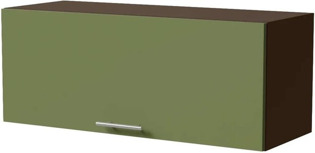 Feldmann-Wohnen Klapphängeschrank Brerra W4B/90 in Farngrün Matt mit Blum Aventos Klappenbeschlag, B/T/H: 90 x 32,5 x 36 cm - Bild 1