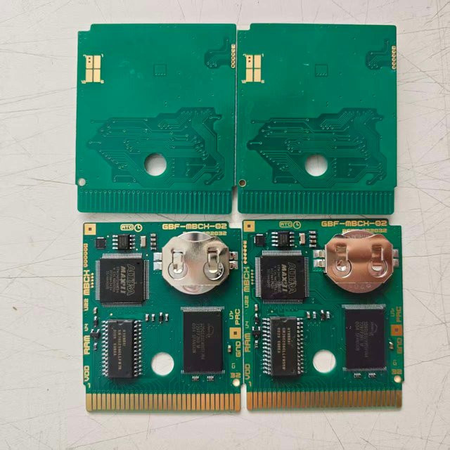 Keeppley RTC Flash Cart Spielkassette für GBC Retro-Spiele in Grün - Bild 1