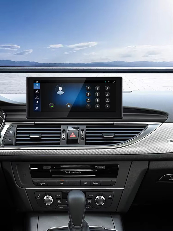STWEI Carplay Videoplayer mit Linux-System für Audi A6 A7 RS6 RS7 C7, kabellos und kabelgebunden, Bluetooth, Schwarz - Bild 4