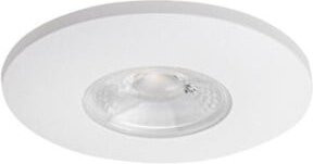 BRUMBERG LED-Einbaudownlight rund in Weiß mit warmweißem Licht 3000K, 4W, dimmbar - Bild 1