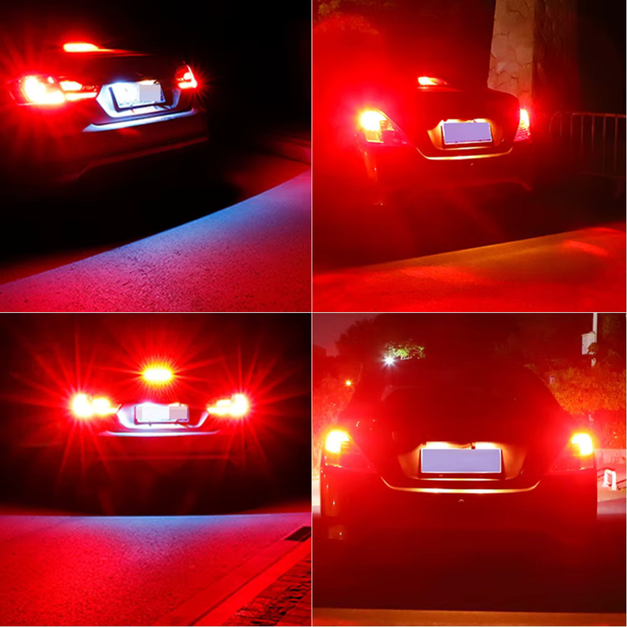 2 Stück LED Bremslicht Lampen P21W BA15S 1156 Canbus Fehlerfrei für Mini Cooper F55 F56 R56 R55 Cabrio F57 R60 R58 R61 R59 - Bild 3