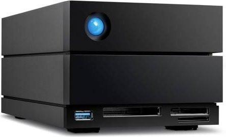 LaCie 2big Dock Festplatten-Array mit 40TB HDD, Thunderbolt und USB 3.2 Gen 2, Schwarz - Bild 1