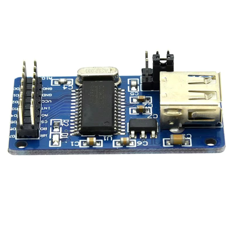 2er-Set CH376S USB-Modul für USB-Flash-Laufwerke als Host-Schnittstelle in Blau - Bild 3