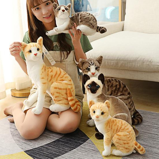 Amusedly Katze Design Tier Kissen, Plüschtiere - Bild 3