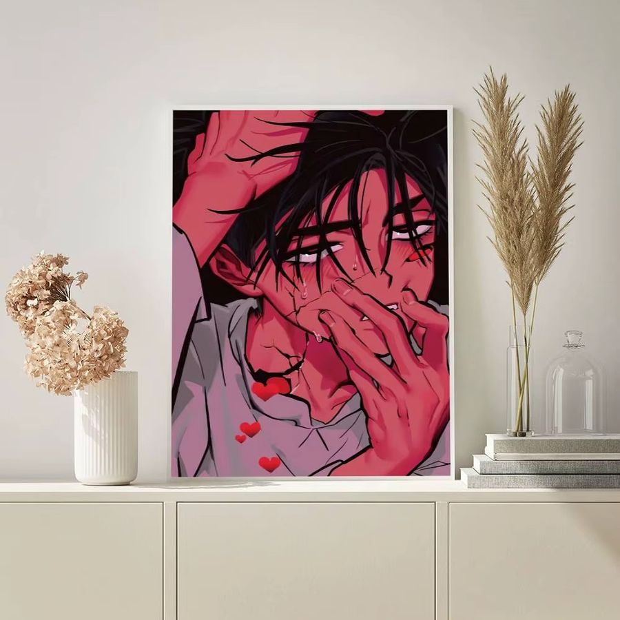 Anime Alien Bilibili Wandposter Selbstklebender Wasserdichter Papier Aufkleber für Zimmer und Bar - Bild 6