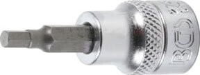 BGS Bit-Einsatz 2721 in Silber mit 10 mm (3/8") Innenvierkant-Antrieb und 5/32" Innensechskant - Bild 1