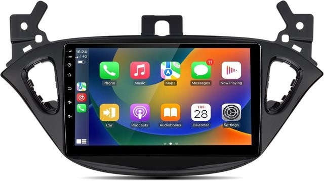 Junsun Autoradio mit Bluetooth für Opel Corsa E 2015-2019 in Schwarz - Bild 1