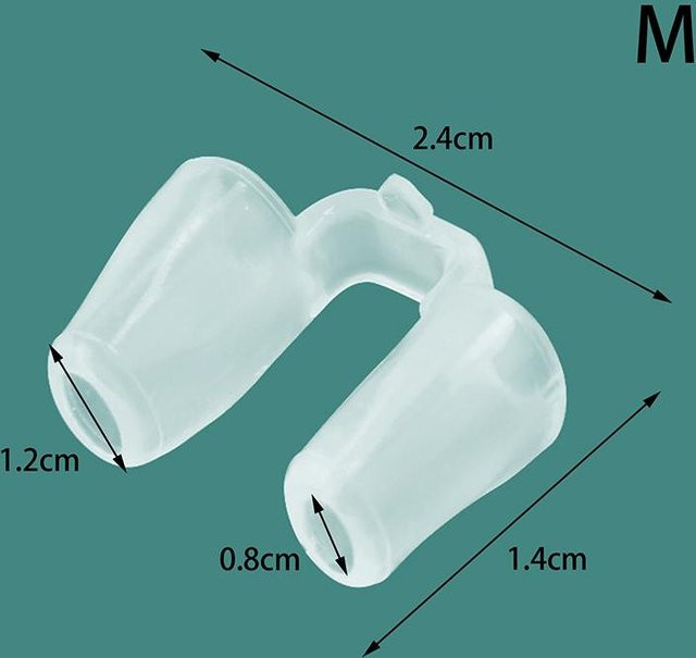 Qianli Nasenclip Silikonformung, medium - Bild 1