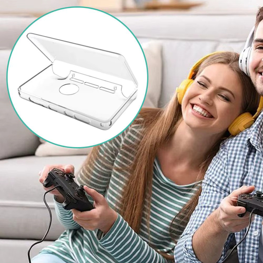 AYN THOR Dual Screen Flip Console Schutzhülle Transparente Hartschale Ersatzgehäuse für Handheld Gaming Zubehör - Bild 4
