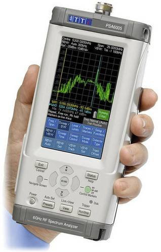 Aim TTi PSA6005 Spektrum-Analysator Handgerät in Grau bis 5990MHz - Bild 1