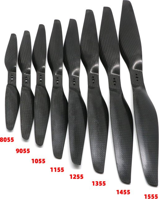 T-Motor Kohlefaser-Propeller, 4-teiliges Set, Schwarz - Bild 1